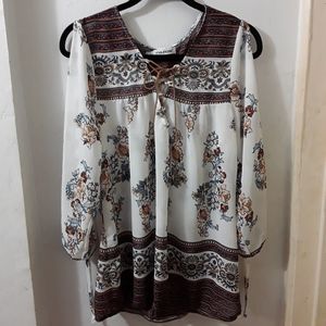 Maurices boho floral top